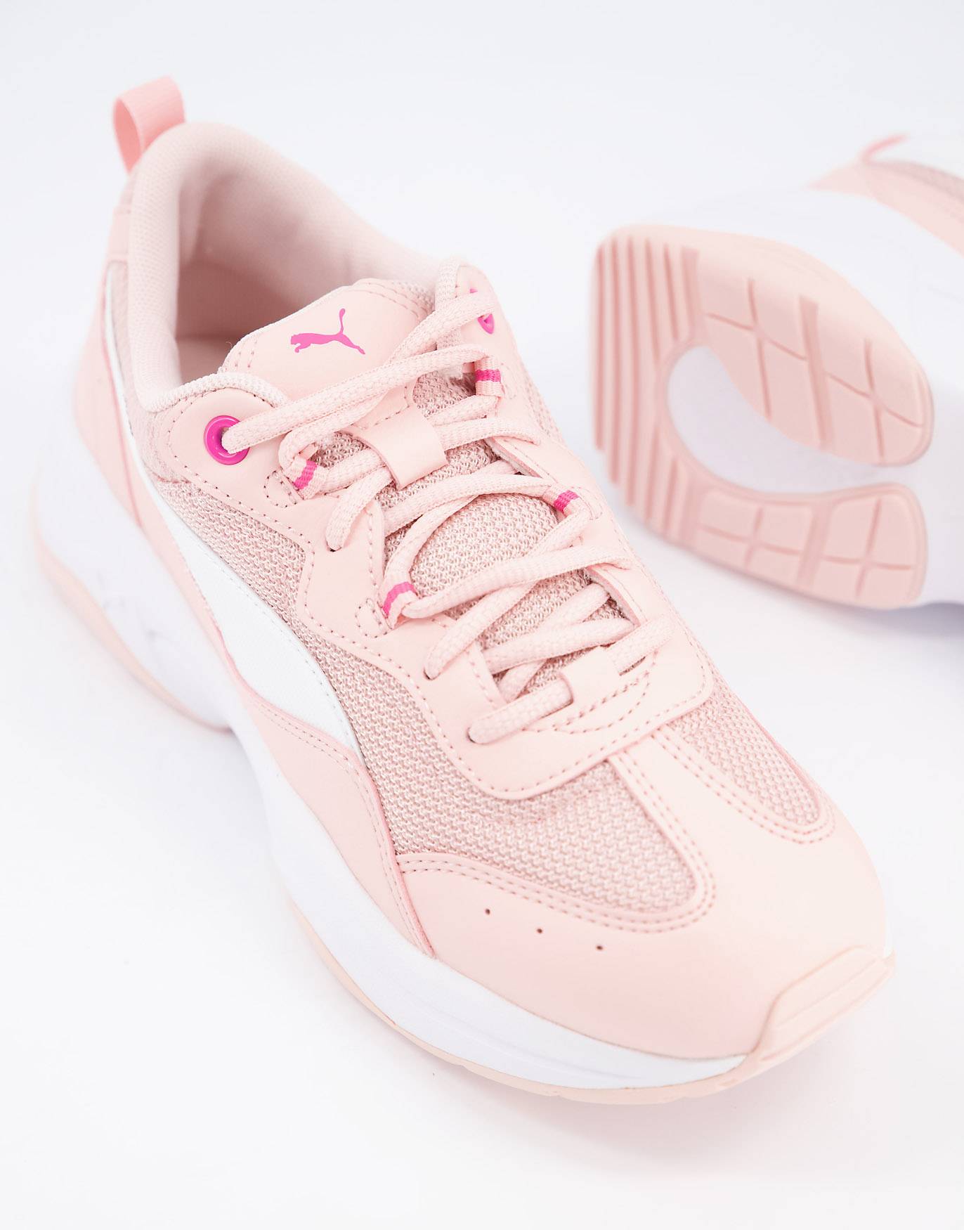 Puma розовые кроссовки