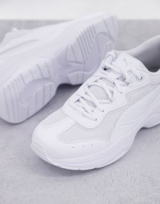 Puma Cilia chunky trainers in white - ASOS Price Checker