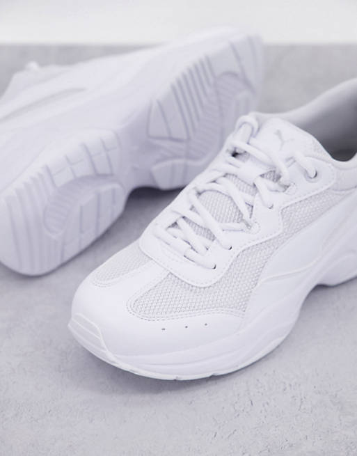 Puma Cilia chunky trainers in white