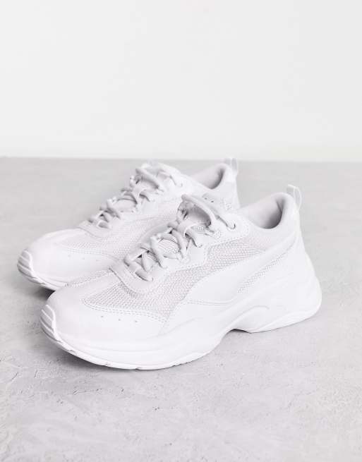 PUMA Cilia Sneakers bianche e granola ASOS