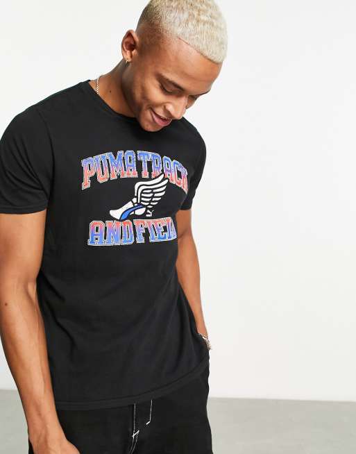 PUMA city graphic T-shirt | black ASOS in