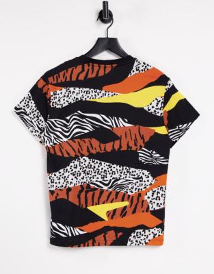 puma animal print shirt