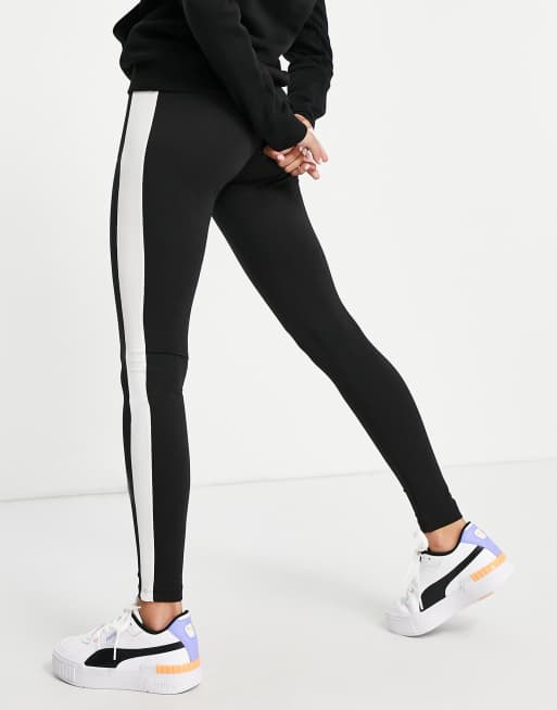 Puma leggings with side 2024 logo