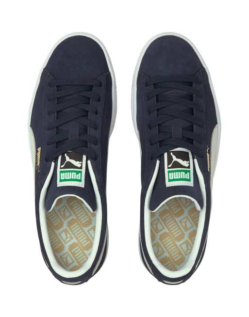 Puma suede classic navy womens hotsell