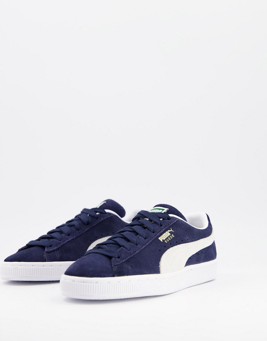 Puma Classic Suede Sneakers In Navy