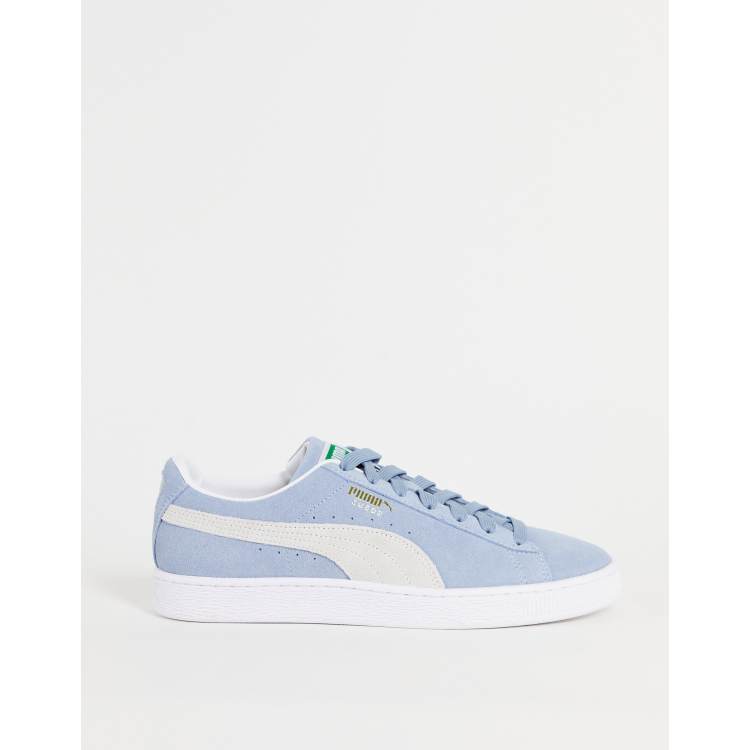 Puma suede classic bleu hot sale pastel