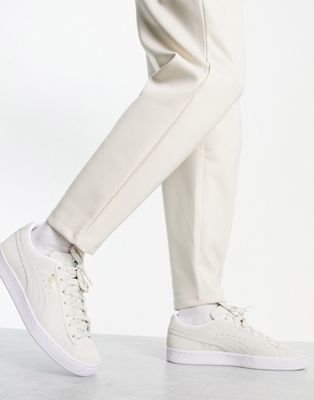Puma Classic suede sneakers in marshmallow - ASOS Price Checker