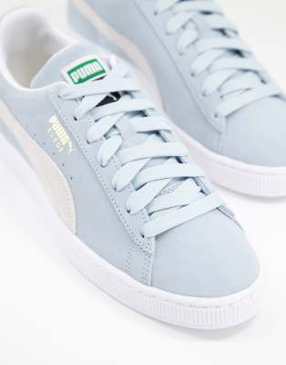 Puma suede classic bleu pastel online