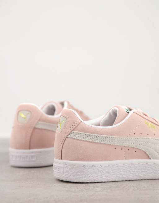 Pink puma hotsell suede junior