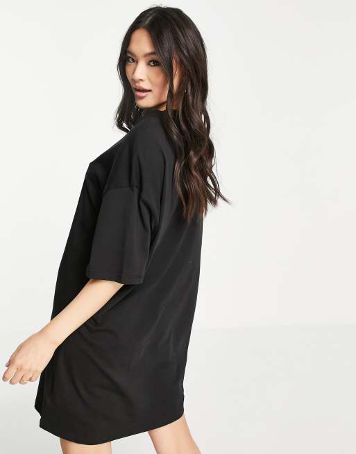PUMA classic T-shirt dress in black | ASOS