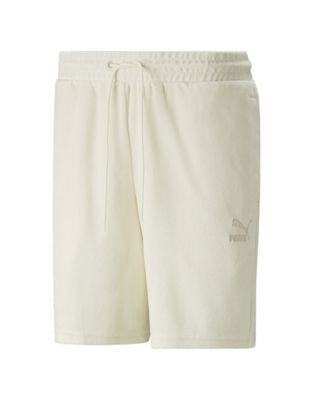 Classics 8" terrycloth shorts in beige-Neutral