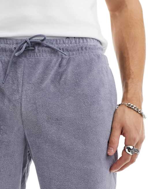 puma shorts silver