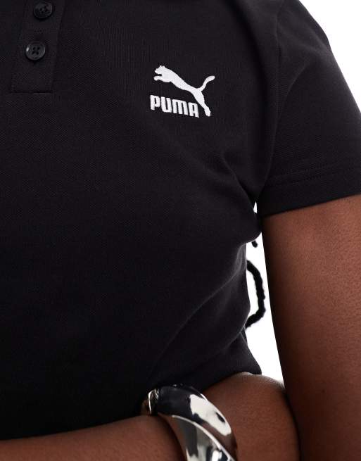 Puma Classics baby polo tee in black ASOS