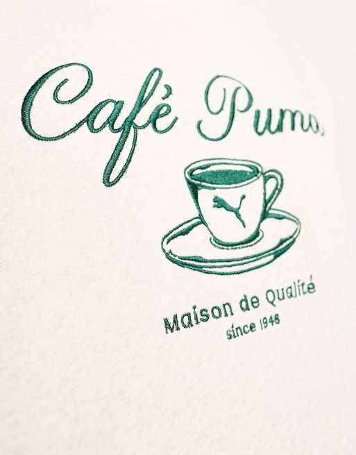 Felpa con cappuccio CLASSICS CAFE PUMA da uomo