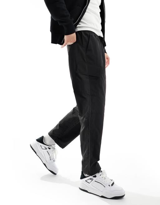 Puma Classics cargo trousers in black, 3 of 5