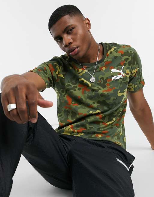 Puma store camouflage shirt