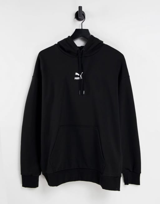 PUMA Classics - Felpa oversize nera