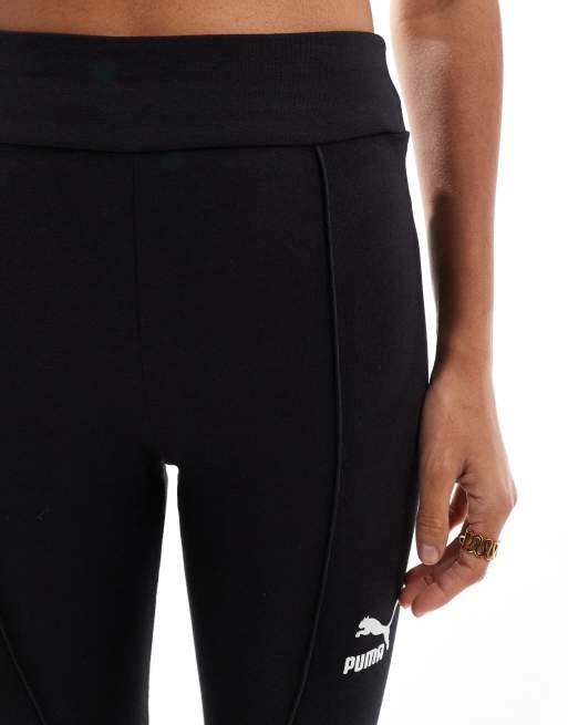 PUMA Classics flared leggings in black