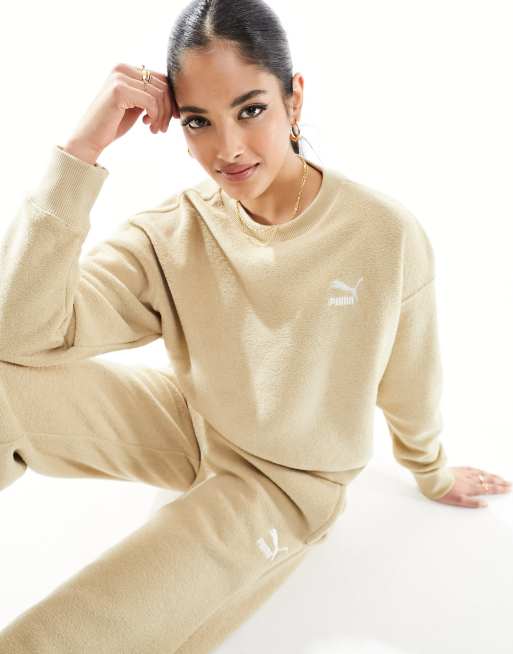 Puma fleece sweatshirt hot sale