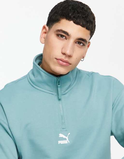 Puma half store zip sweatshirt