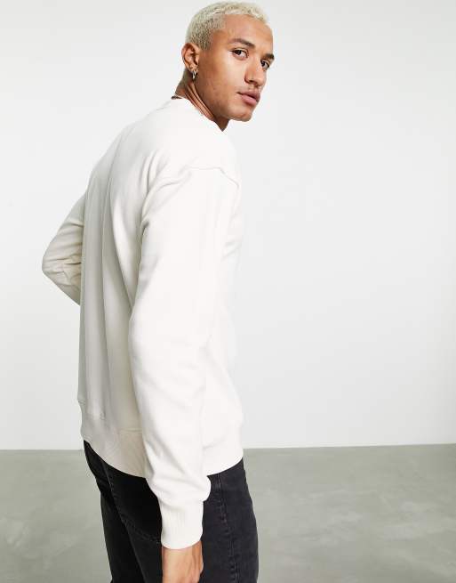 PUMA – Classics – Hochgeschlossenes Sweatshirt in Weiß, 2 von 4