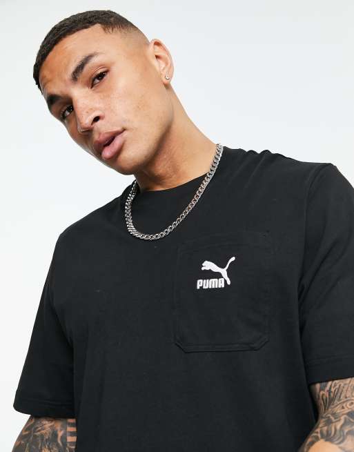 Puma classic cheap logo t shirt