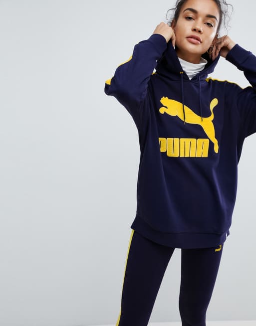 Puma classic clearance logo t7 hoodie