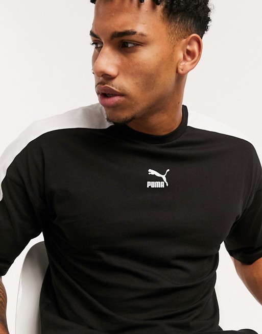 Puma Classics loose fit t-shirt in black