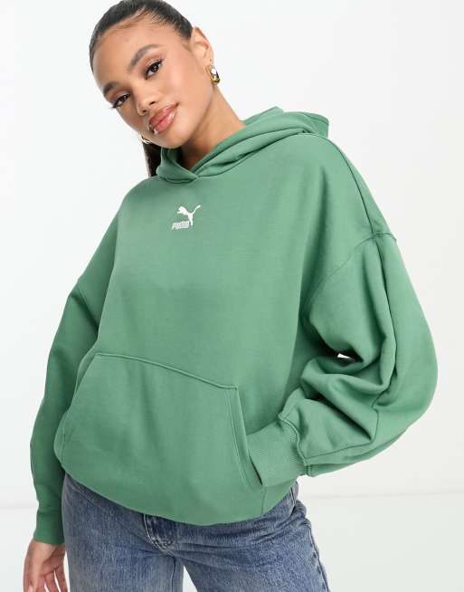 Sweat puma vert new arrivals