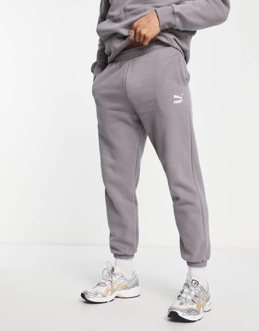 Puma - Classics - Oversized joggingbroek in grijs