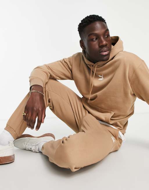 Brown 2025 puma tracksuit