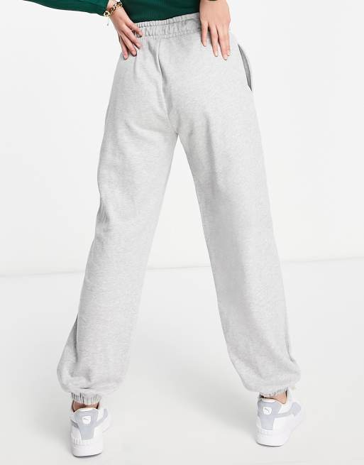 Puma Classics oversized trackies in light grey ASOS