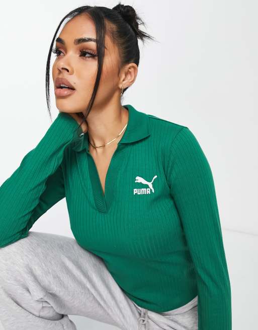 Puma forest green on sale tracksuit