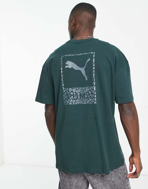 | ASOS dark - Classics T-shirt safari Exclusive ASOS in green to Puma