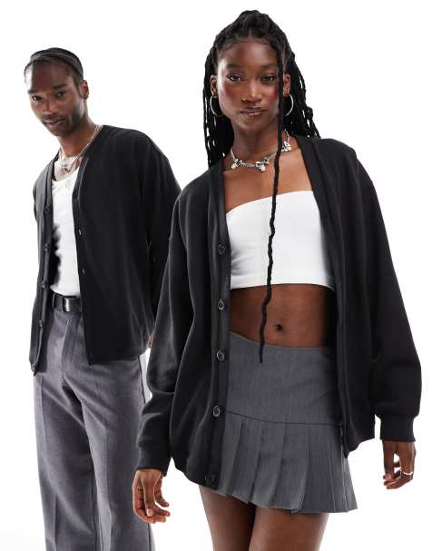 PUMA – Classics – Strickjacke in Schwarz - view 1