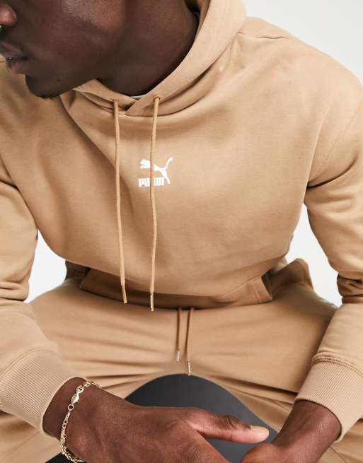 Puma Classics Sweat capuche oversize Marron ASOS