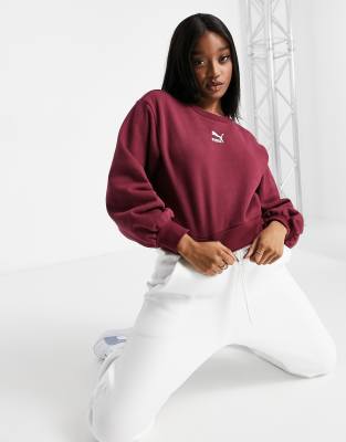 sweat puma bordeaux