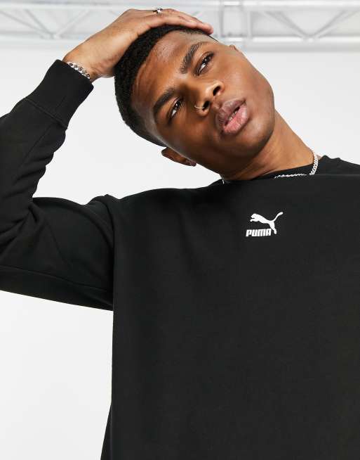 Puma Classics sweatshirt in black