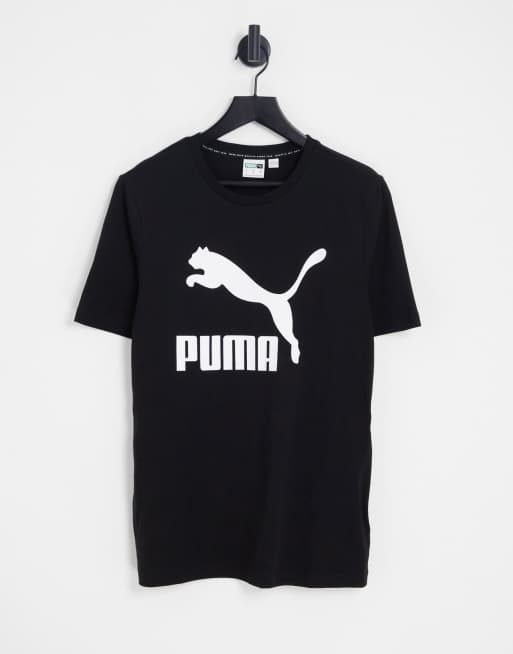 Puma - Classics - T-shirt met logo in zwart