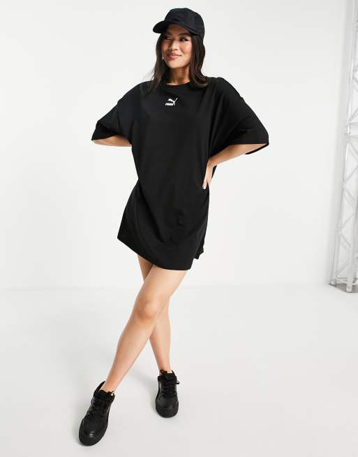 Puma - Classics - T-shirtjurk in zwart