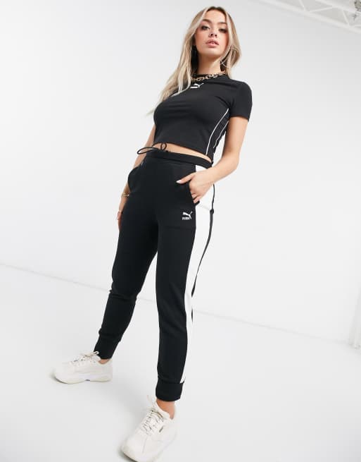 crop black Puma | ASOS Classics top T7 in