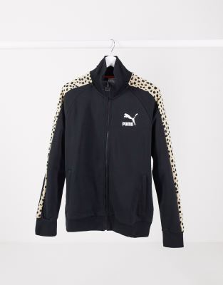 puma leopard print jacket