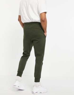 puma olive green joggers