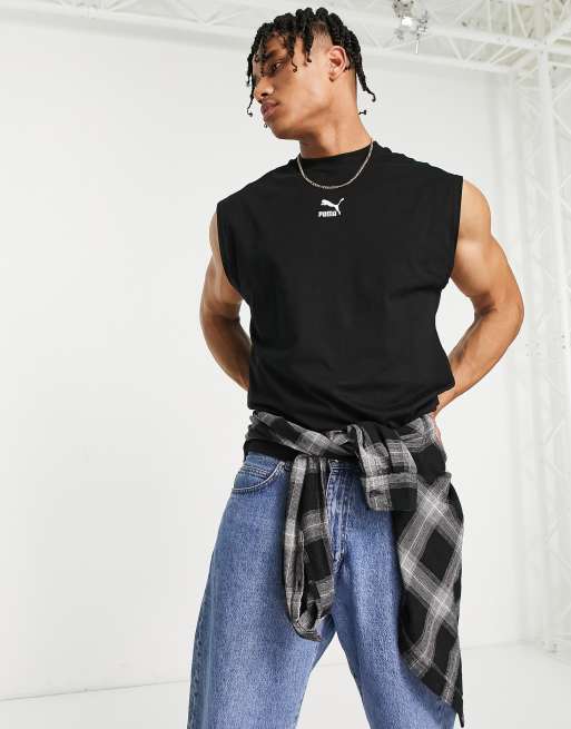 PUMA – Classics – Trägertop in Schwarz