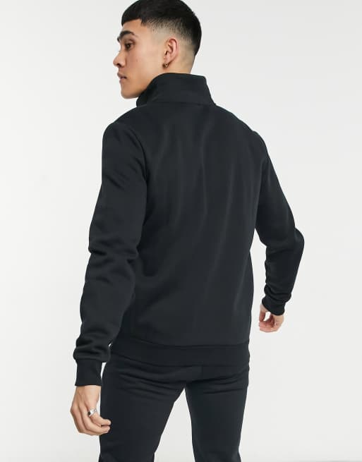 Puma clean sweat suit in black ASOS