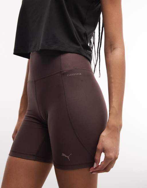 Puma Cloudspun 6" short tights women in brown, 2 of 5