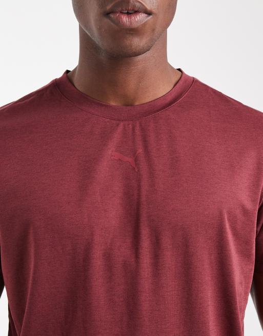PUMA - Cloudspun - Bordeauxrød T-shirt, 5 af 5