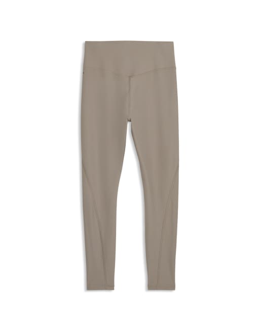 Puma Cloudspun high-waist tights in beige, 2 of 2