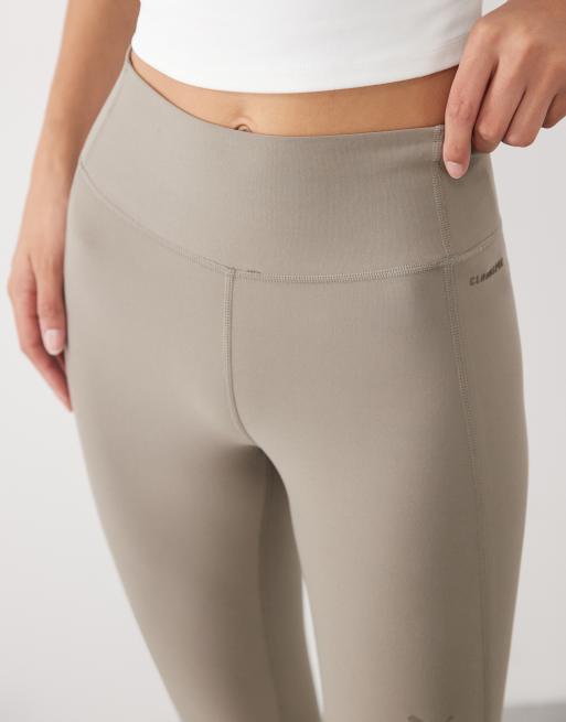 Puma Cloudspun high-waist tights in beige, 5 of 5