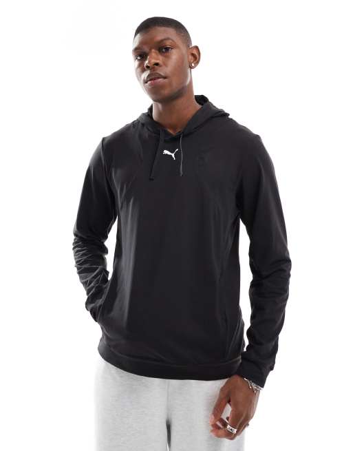 Puma Cloudspun hoodie in puma black